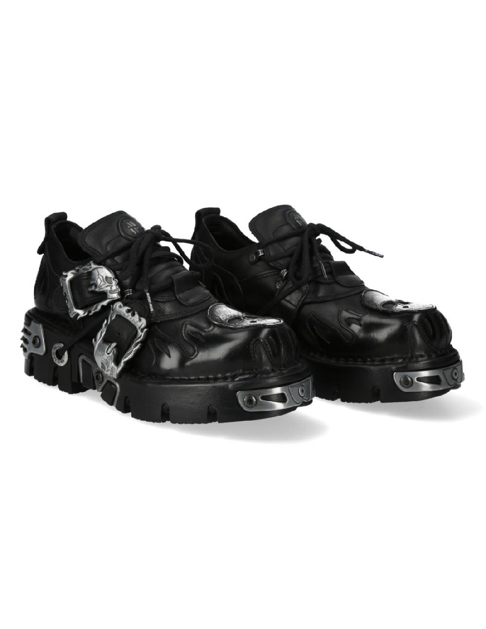 new rock SHOE METALLIC M-992-S2