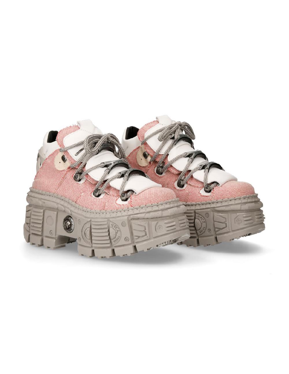 new rock SHOE TANK WITH LACES M-WALL106-V10