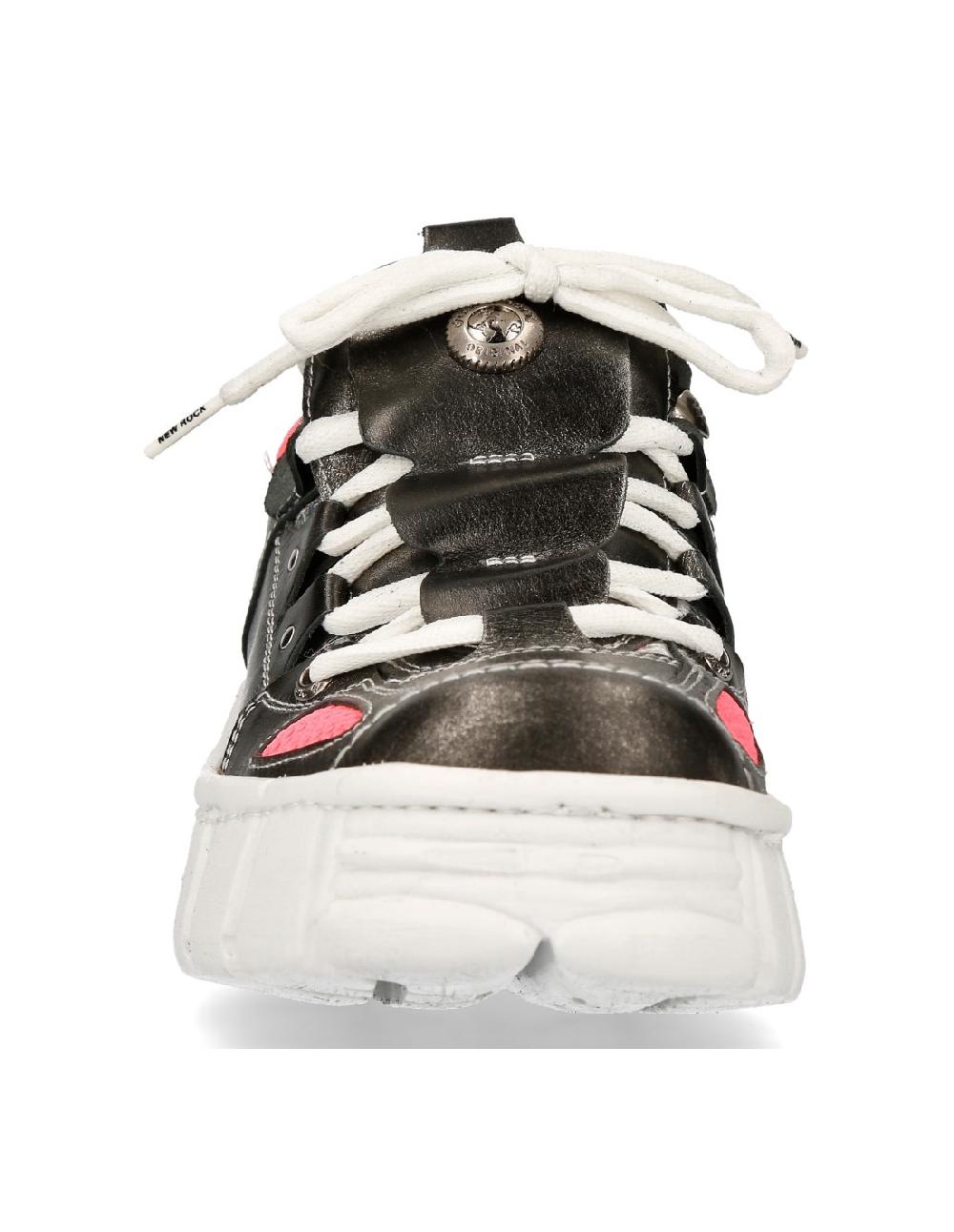 New Rock SHOE TOWER WITH LACES M-WALL002-C10