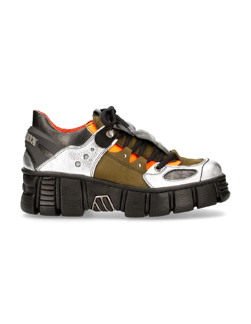 New Rock SHOE TOWER WITH LACES M-WALL002-C14
