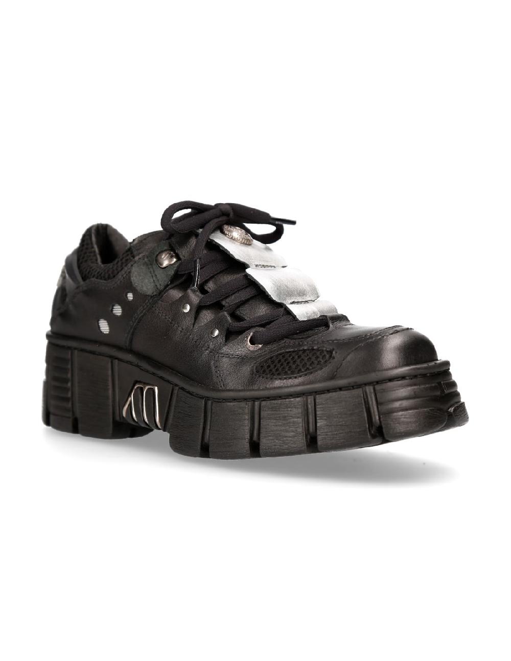 New Rock SHOE TOWER WITH LACES M-WALL002-C18