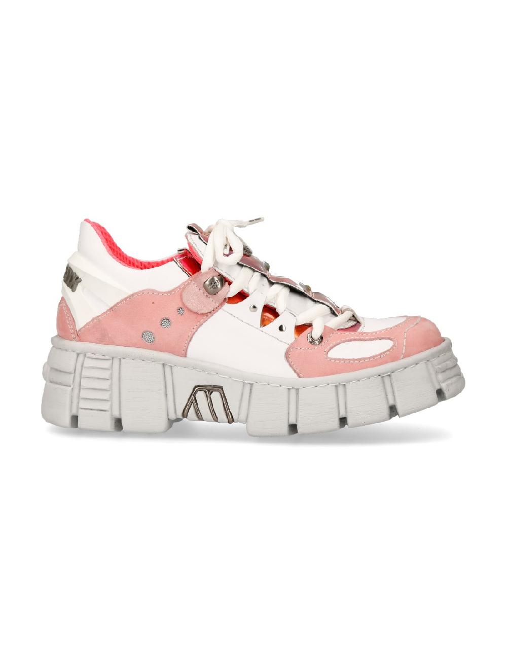 New Rock SHOE TOWER WITH LACES M-WALL002-C6