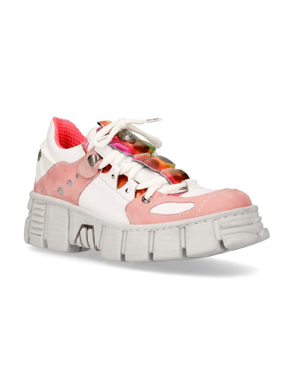 New Rock SHOE TOWER WITH LACES M-WALL002-C6