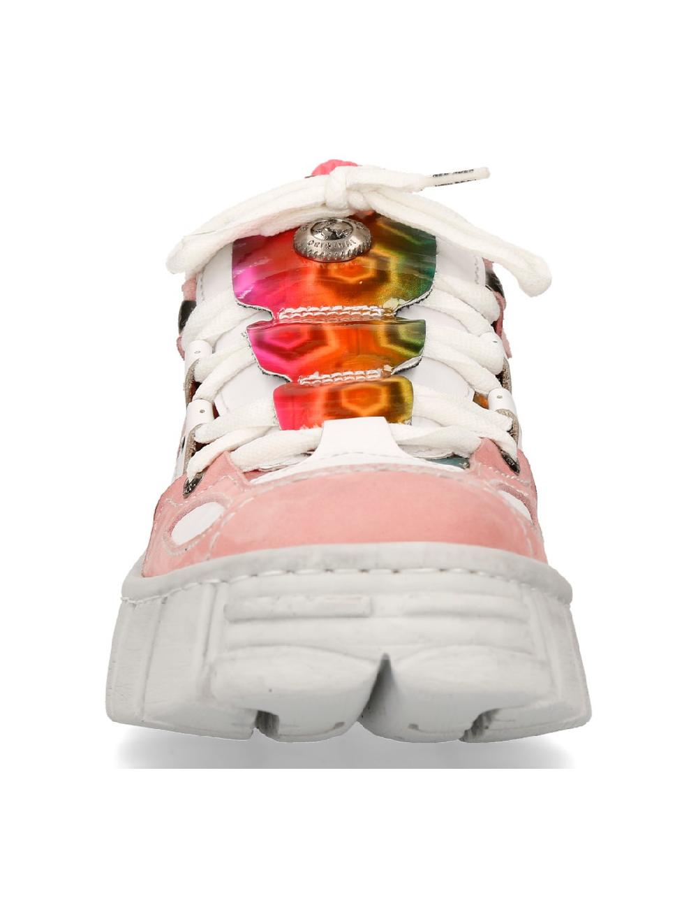 New Rock SHOE TOWER WITH LACES M-WALL002-C6