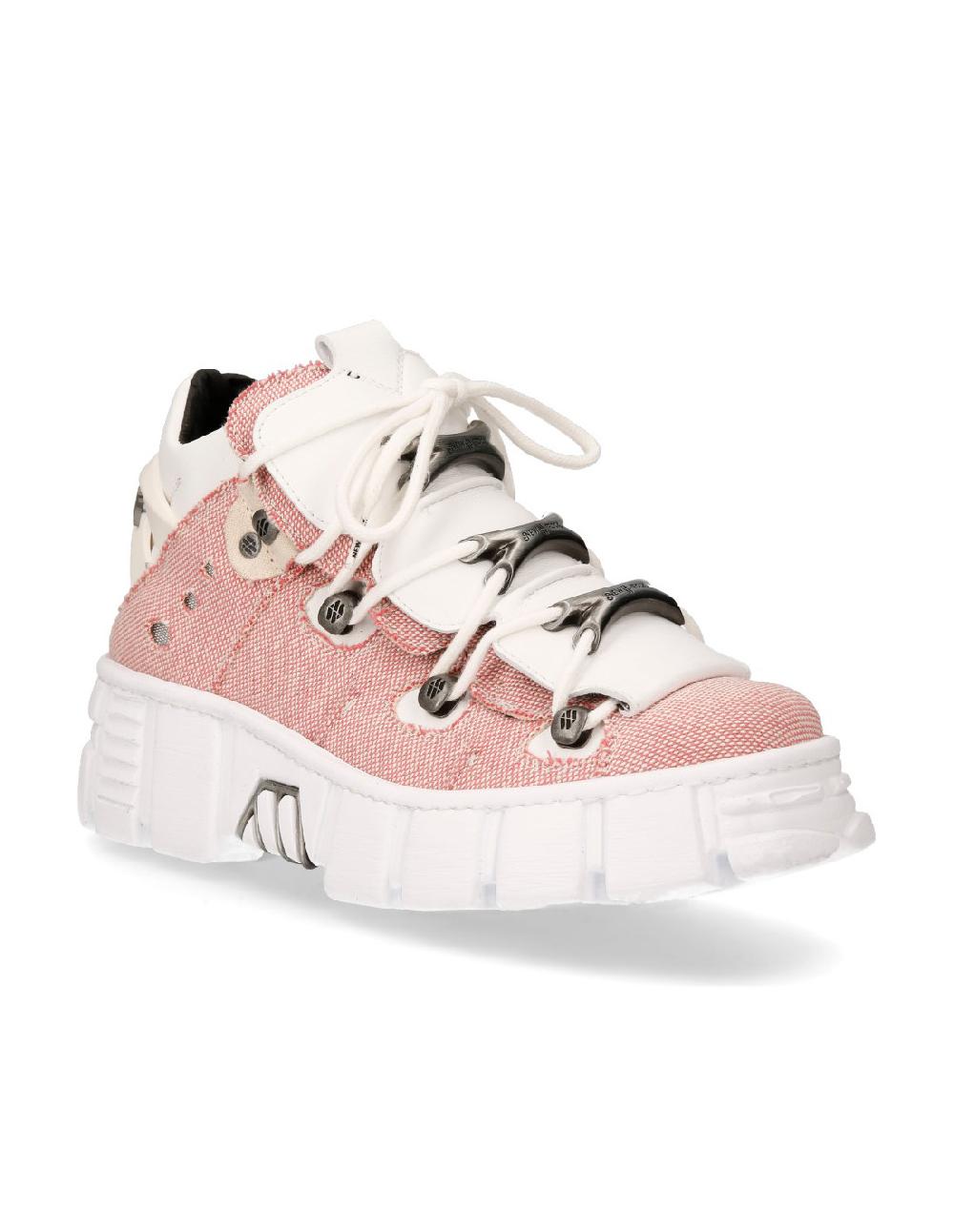 New Rock SHOE TOWER WITH LACES M-WALL106-V1