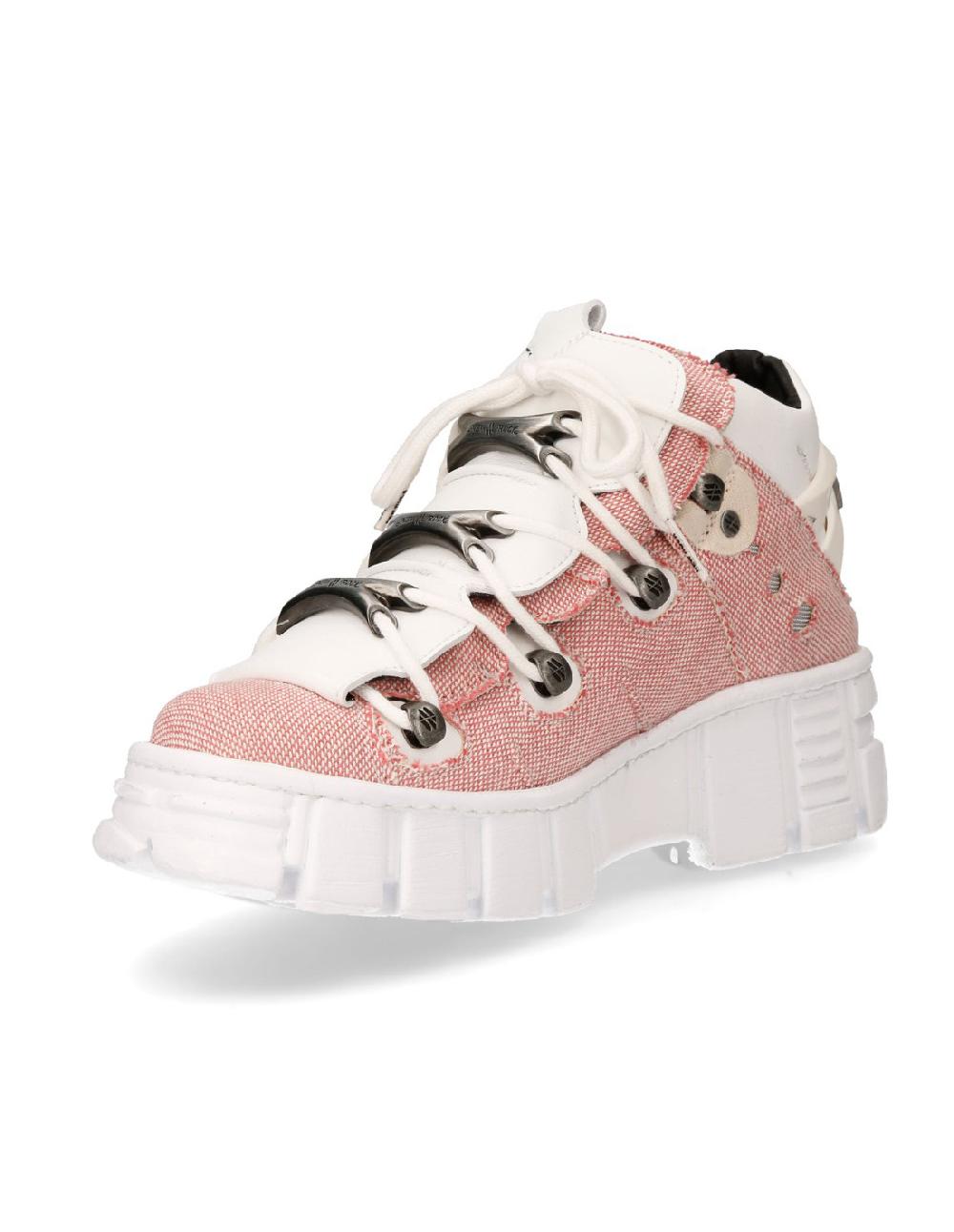 New Rock SHOE TOWER WITH LACES M-WALL106-V1