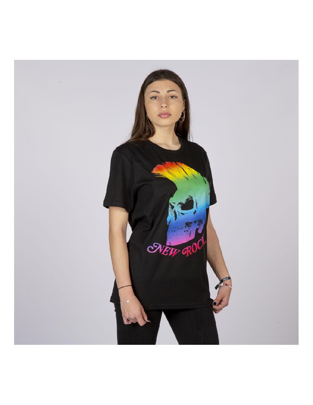 New Rock TSHIRT BLACK W-TSHIRT6-S5