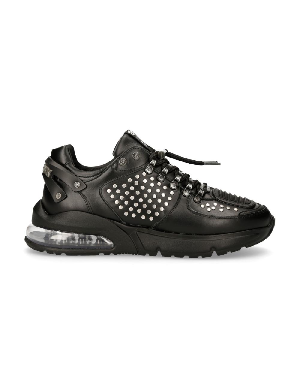New Rock SHOE BLACK EXTRALIGHT WITH LACES M-CHRONO009-S1