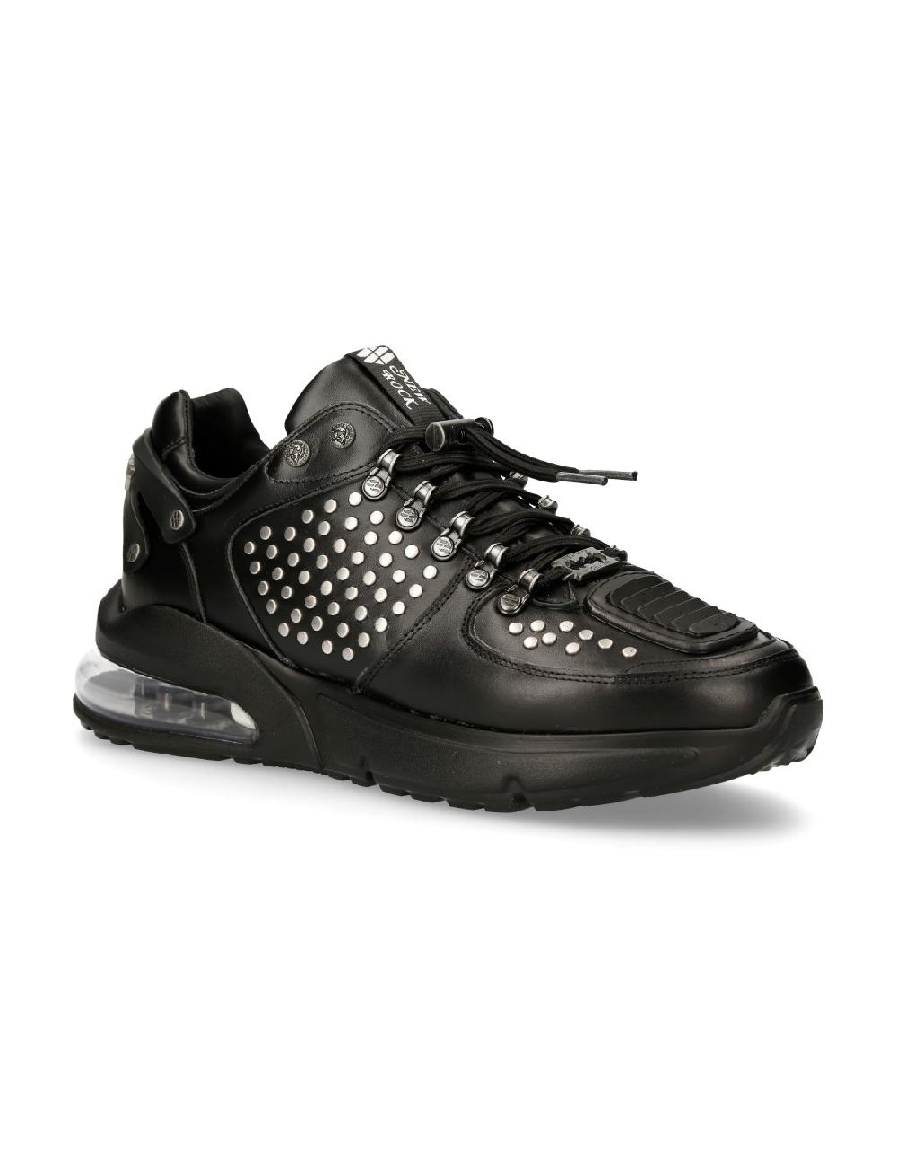 New Rock SHOE BLACK EXTRALIGHT WITH LACES M-CHRONO009-S1