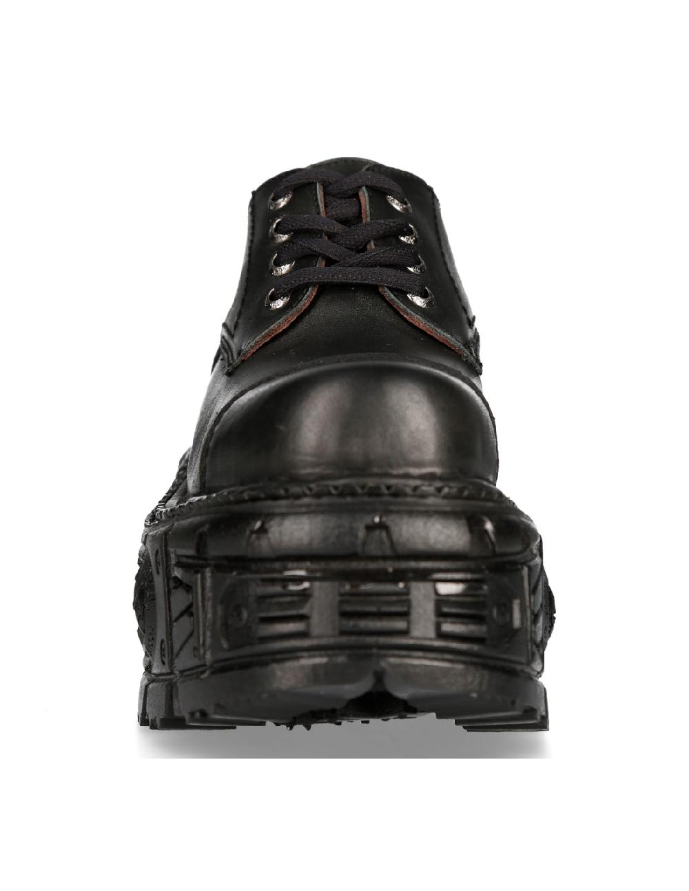 New Rock SHOE BLACK IMPERFECT WITH LACES M-TANKMILI003-S1