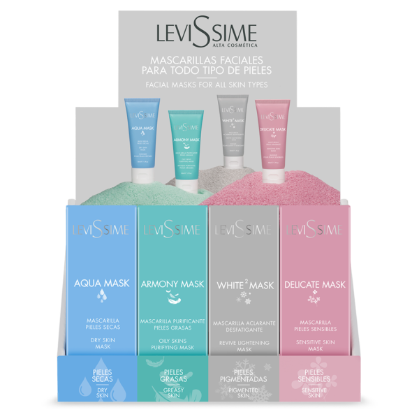 nirvel Expositor Mascarillas Básicas