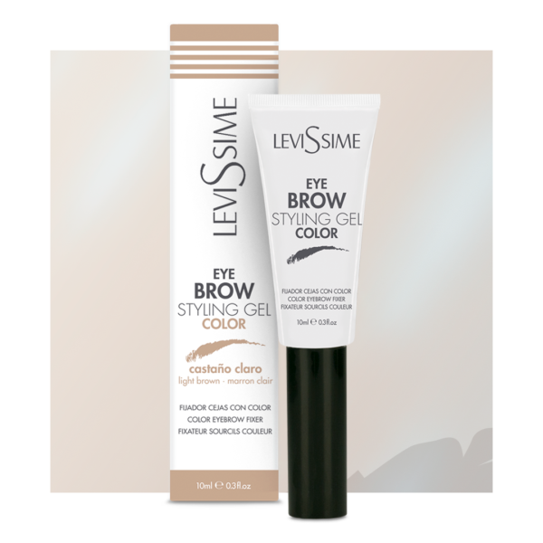 Nirvel Eyebrow Styling Gel Color Castaño Claro