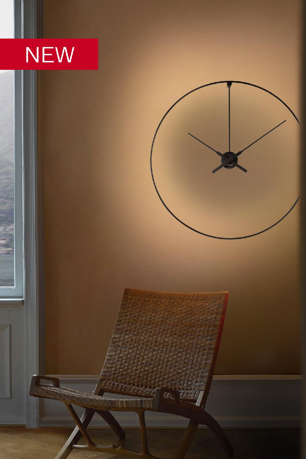 Nomon Ombra Wall Clock With Illumination