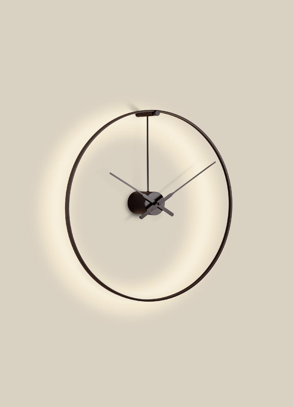 nomon Ombra wall clock with illumination