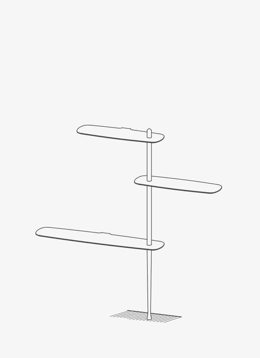 nomon Shelving Unica- Configuration 04