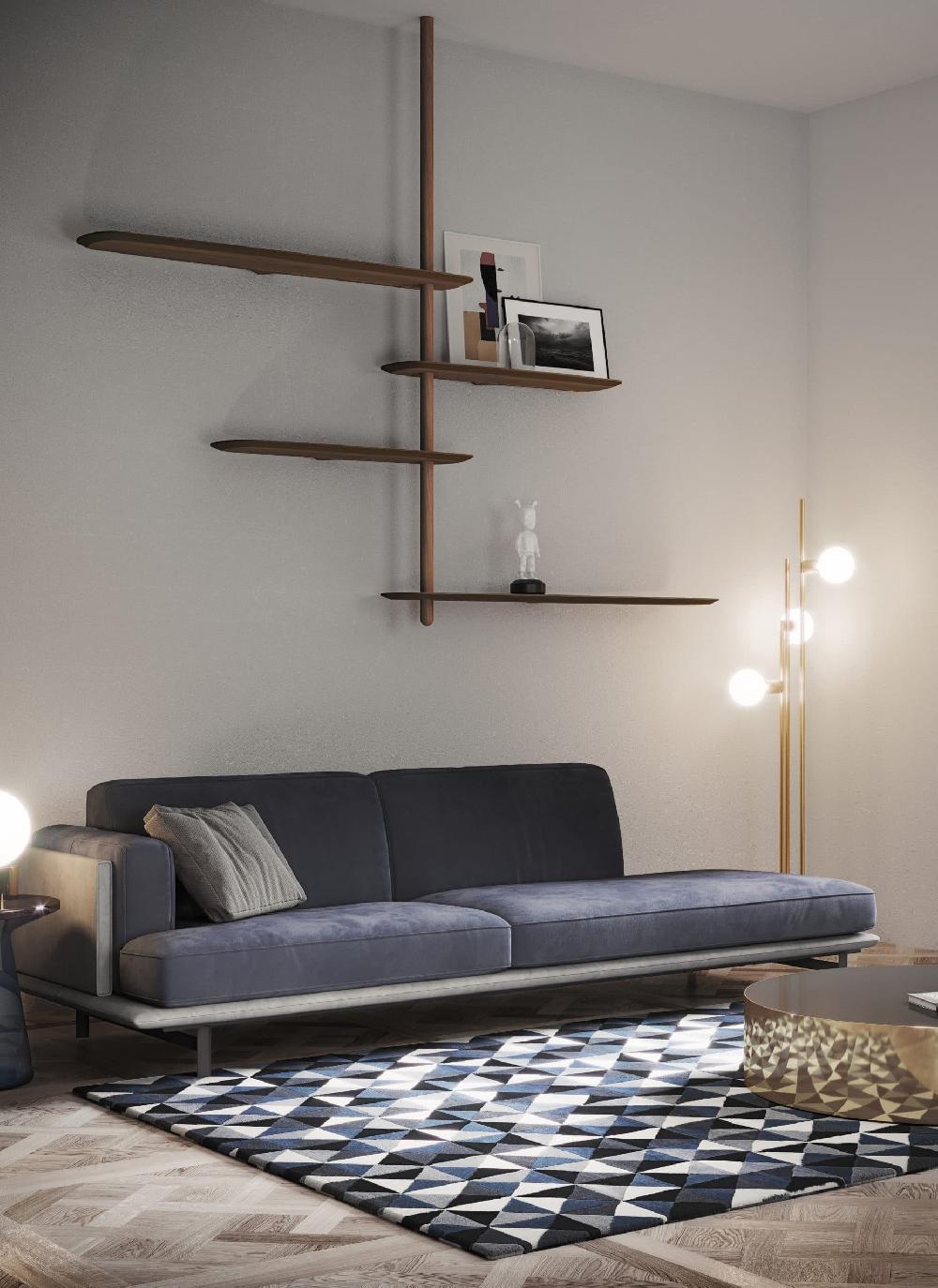 Nomon Shelving Unica- Configuration 07