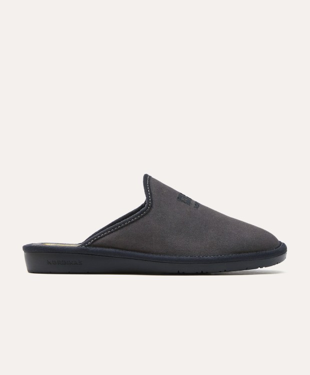Nordikas ZAPATILLAS DE CASA HOMBRE AFELPADO GRIS