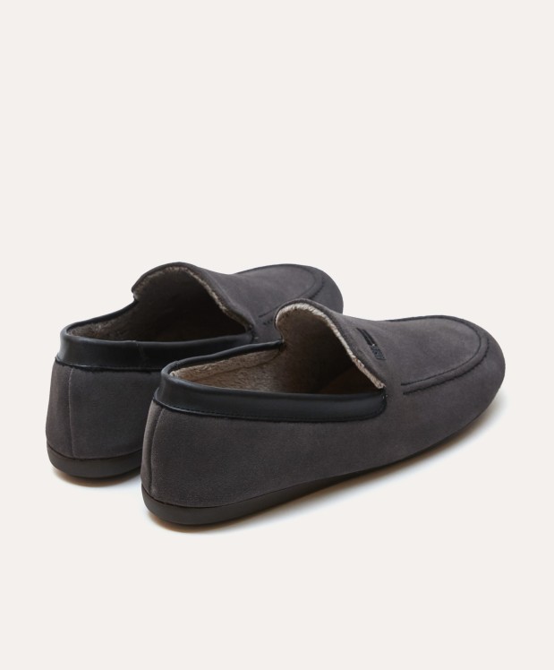 Nordikas ZAPATILLAS DE CASA HOMBRE AFELPADO GRIS