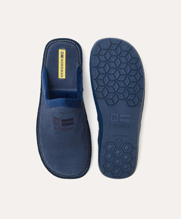 Nordikas ZAPATILLAS DE CASA HOMBRE AFELPADO JEANS