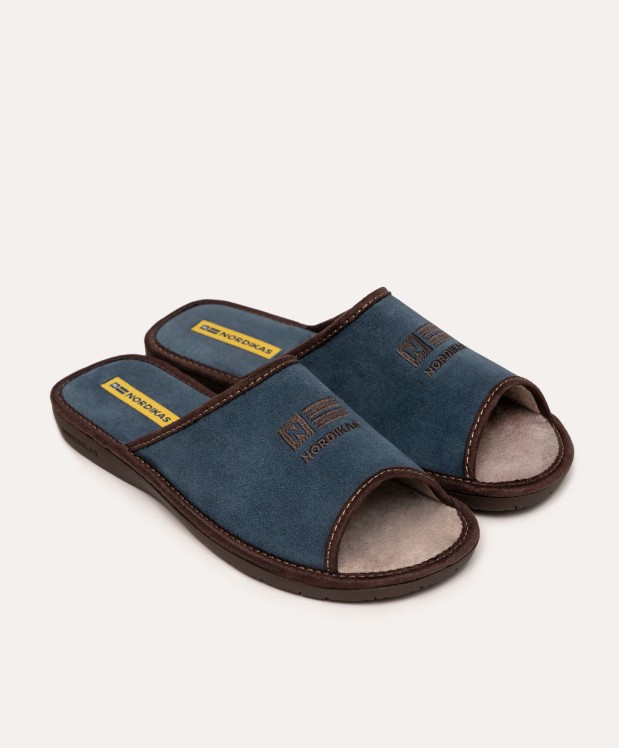 Nordikas ZAPATILLAS DE CASA HOMBRE AFELPADO JEANS