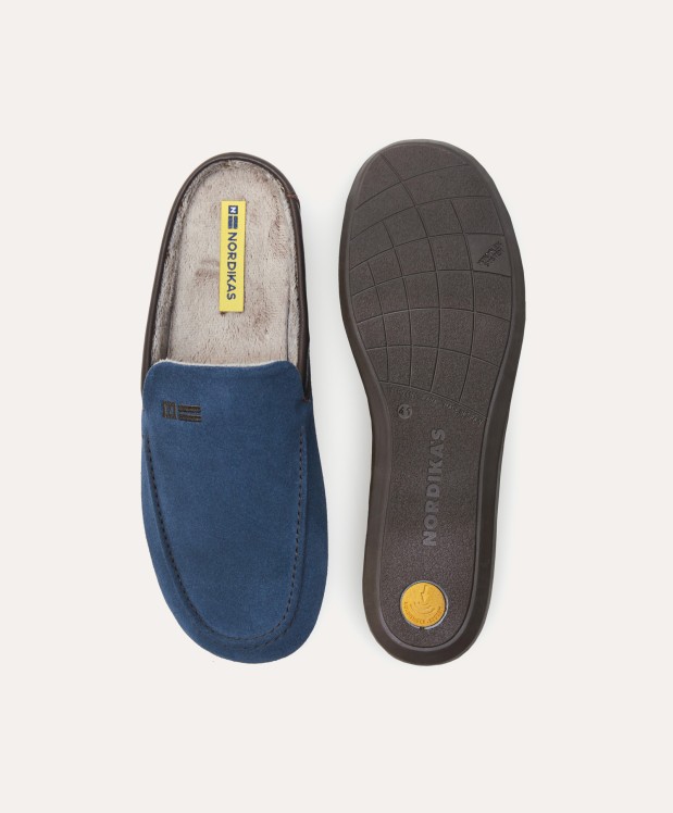 Nordikas ZAPATILLAS DE CASA HOMBRE AFELPADO JEANS