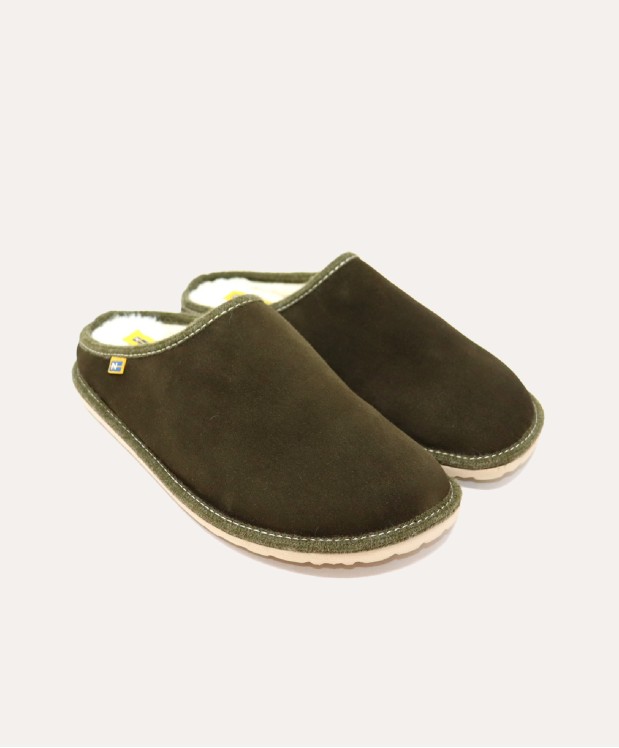 nordikas ZAPATILLAS DE CASA HOMBRE AFELPADO KAKI