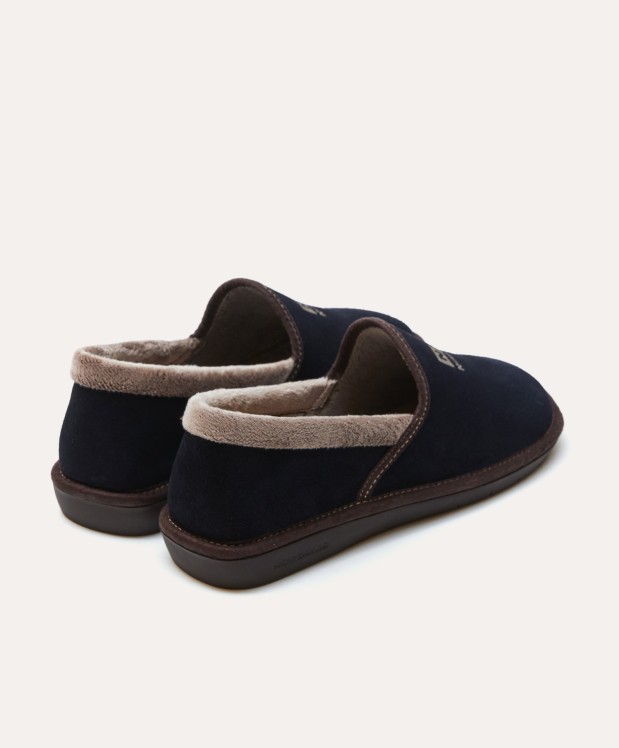 Nordikas ZAPATILLAS DE CASA HOMBRE AFELPADO MARINO