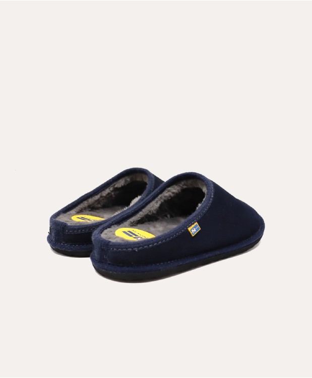 Nordikas ZAPATILLAS DE CASA HOMBRE AFELPADO MARINO