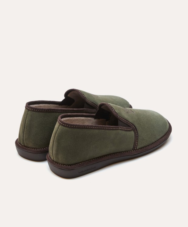 Nordikas ZAPATILLAS DE CASA HOMBRE AFELPADO MUSGO