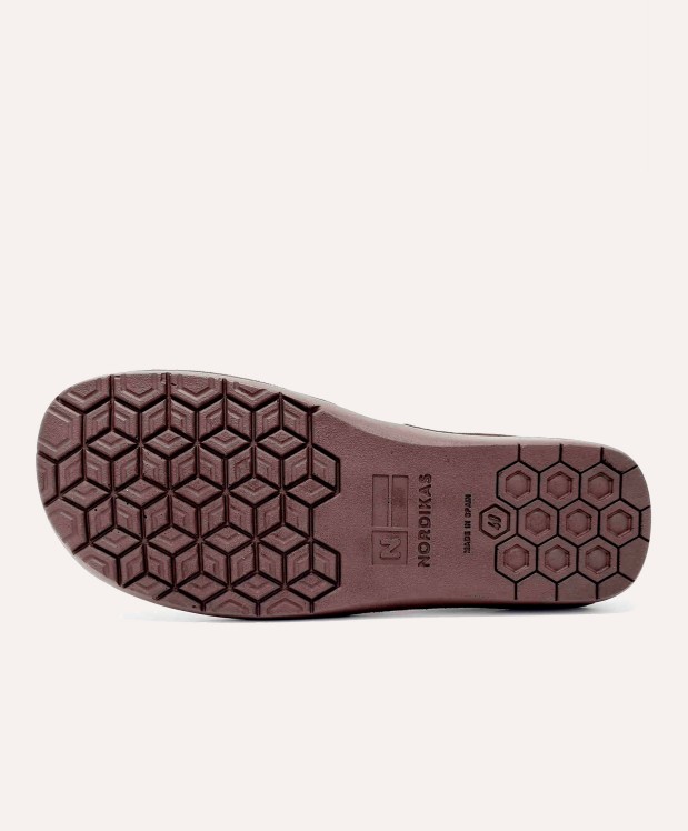 Nordikas ZAPATILLAS DE CASA HOMBRE AFELPADO NEGRO