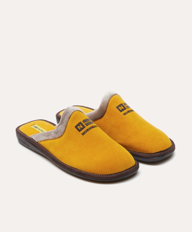 Nordikas ZAPATILLAS DE CASA HOMBRE AFELPADO YELLOW