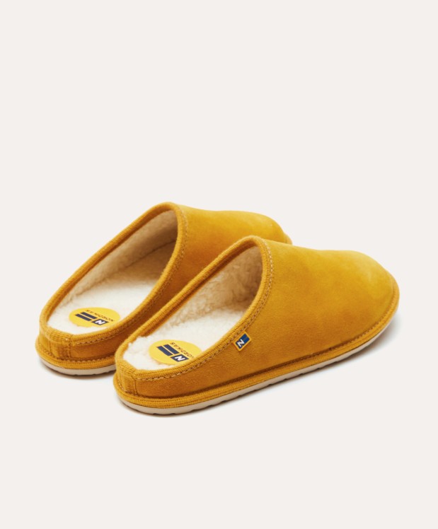 Nordikas ZAPATILLAS DE CASA HOMBRE AFELPADO YELLOW