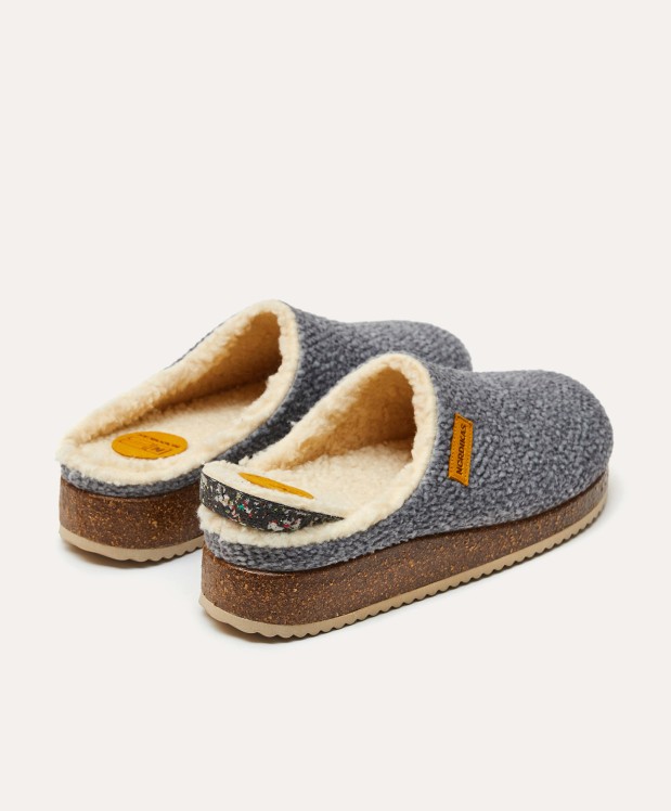 Nordikas ZAPATILLAS DE CASA HOMBRE ALASKA GRIS
