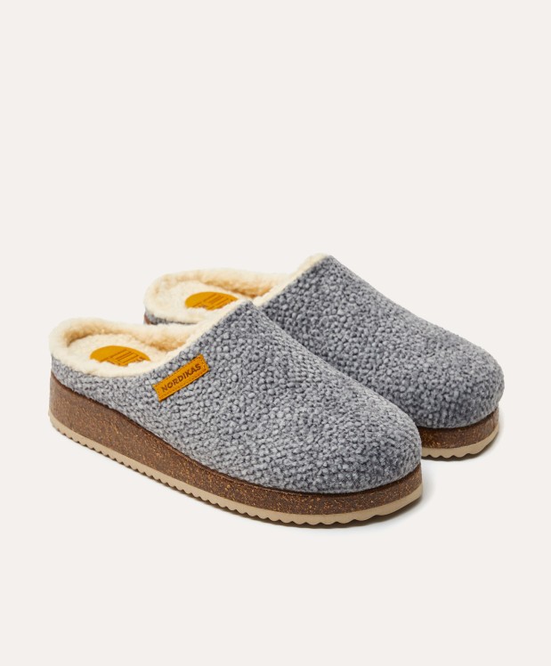 nordikas ZAPATILLAS DE CASA HOMBRE ALASKA GRIS