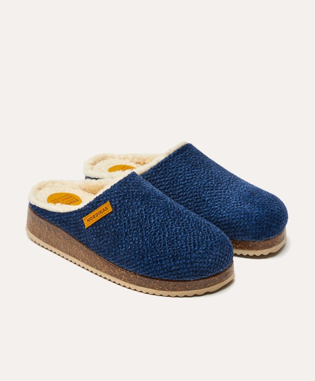 nordikas ZAPATILLAS DE CASA HOMBRE ALASKA MARINO