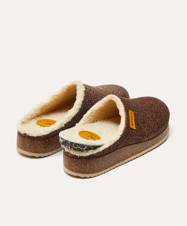 Nordikas ZAPATILLAS DE CASA HOMBRE ALASKA MARRON