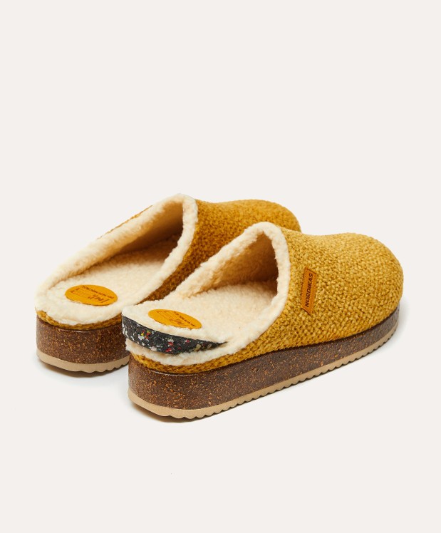 nordikas ZAPATILLAS DE CASA HOMBRE ALASKA MOSTAZA