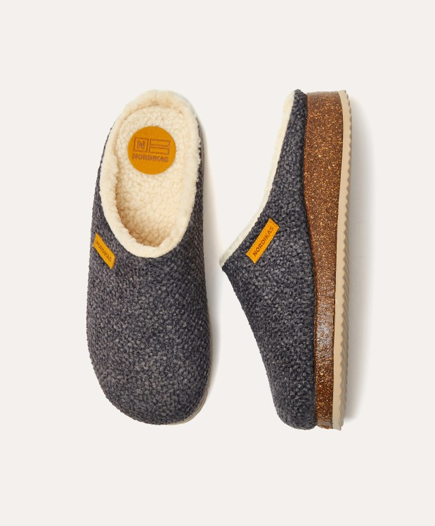 Nordikas ZAPATILLAS DE CASA HOMBRE ALASKA PLOMO