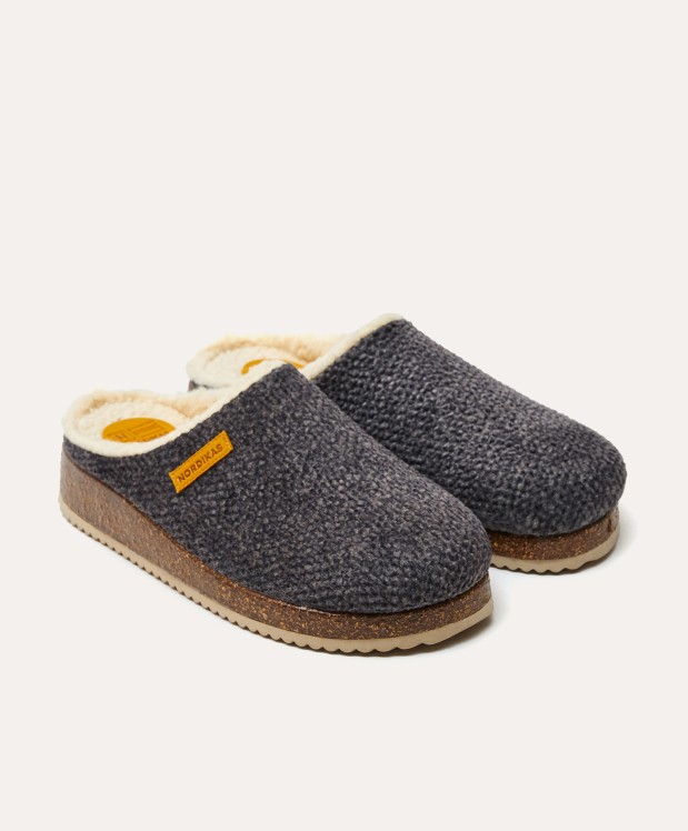 nordikas ZAPATILLAS DE CASA HOMBRE ALASKA PLOMO