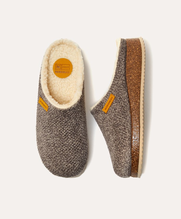 Nordikas ZAPATILLAS DE CASA HOMBRE ALASKA TAUPE