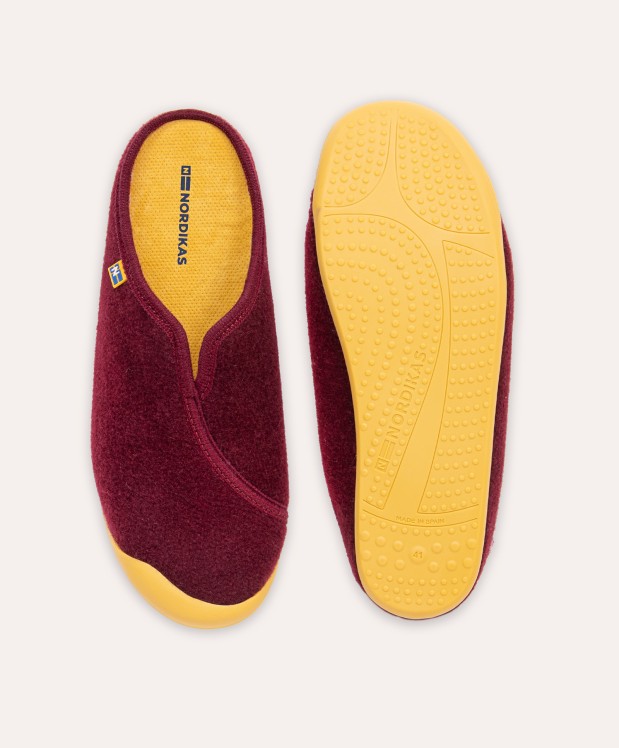 Nordikas ZAPATILLAS DE CASA HOMBRE ARTIK BURDEOS