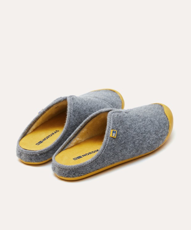 Nordikas ZAPATILLAS DE CASA HOMBRE ARTIK GRIS