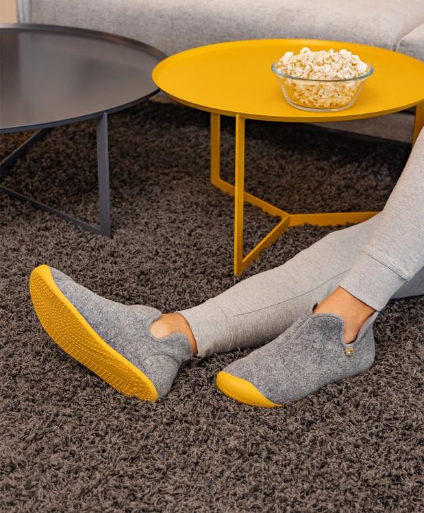 Nordikas ZAPATILLAS DE CASA HOMBRE ARTIK GRIS