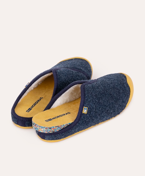 Nordikas ZAPATILLAS DE CASA HOMBRE ARTIK MARINO