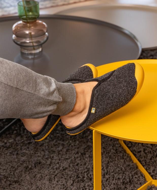 Nordikas ZAPATILLAS DE CASA HOMBRE ARTIK NEGRO