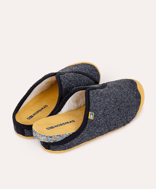 Nordikas ZAPATILLAS DE CASA HOMBRE ARTIK NEGRO