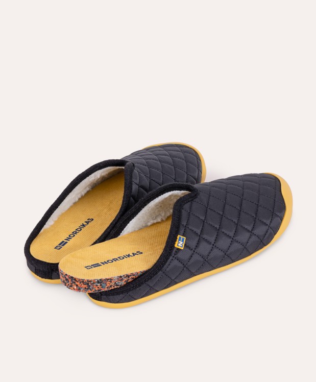 Nordikas ZAPATILLAS DE CASA HOMBRE BELFORD NEGRO