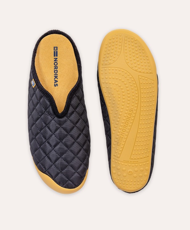 Nordikas ZAPATILLAS DE CASA HOMBRE BELFORD NEGRO