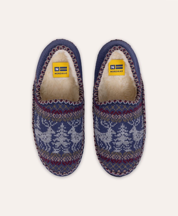 Nordikas ZAPATILLAS DE CASA HOMBRE CIERVO MARINO