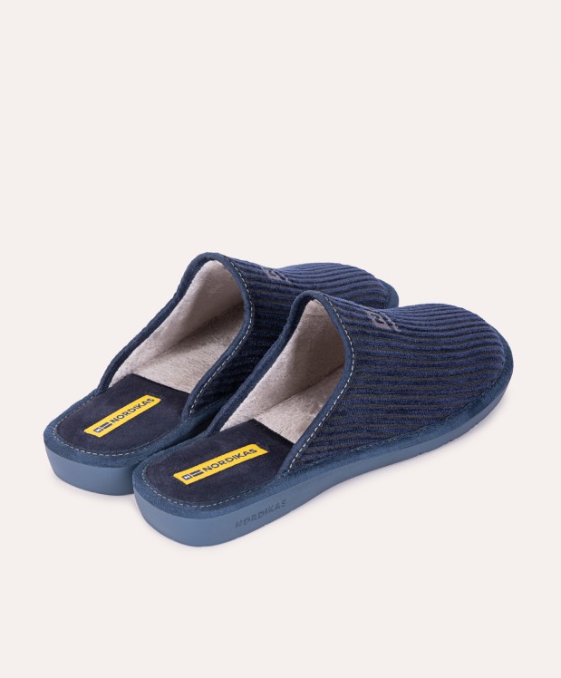 Nordikas ZAPATILLAS DE CASA HOMBRE CORDELE MARINO